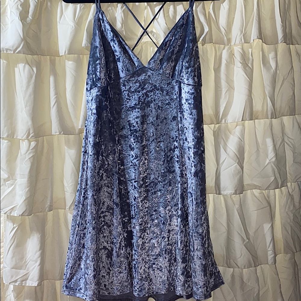 Full tilt 💜 velvet amethyst dress!